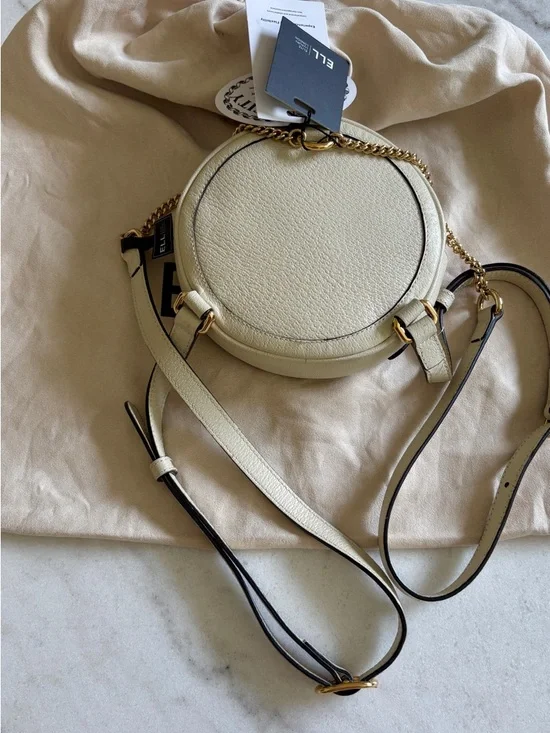 Gucci Textured Calfskin Web Mini Ophidia Round Backpack or Sling Bag - Picture 4 of 16